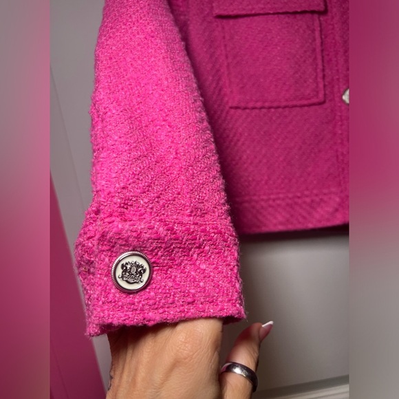 Zara Pink Button-Up Jacket - Picture 3 of 5